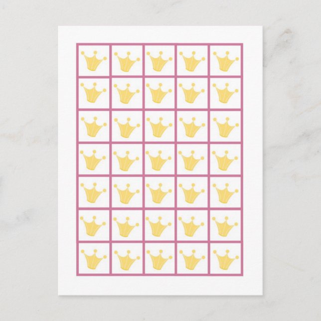 Marcadores de tarjeta de Bingo Jungla Reina Zoo Sa (Anverso)