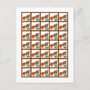 Marcadores de tarjeta de Bingo Rojo de toda la est