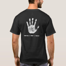 Marcar hacia arriba.Escalar.Repetir la camiseta de