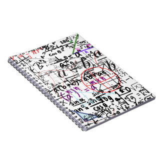 Marcas de cuadernos de fotos espirales con patrone