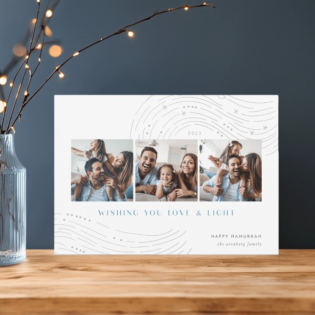 Marcas estelares | 3 Tarjeta Hanukkah de Collage d (Subido por el creador)