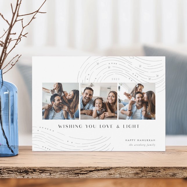 Marcas estelares | 3 Tarjeta Hanukkah de Collage d (Subido por el creador)