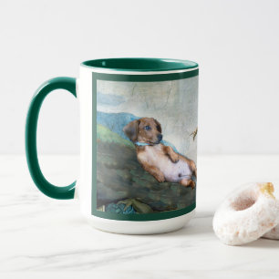 Marcelo la creación del perro taza del arte de 15