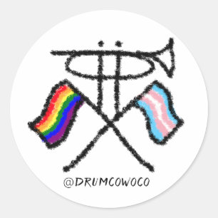 Marcha de la DCWC con Pegatinas del Orgullo