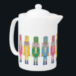 Marcha de la Tetera de los Navidades de los Soldad<br><div class="desc">Una tetera dulce para el caprichoso fanático Nutcracker de tu vida</div>