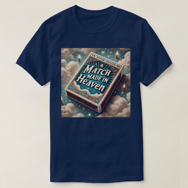 Marcha furiosa en la camiseta del cielo (Diseño del anverso)