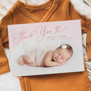 Marco Arco Rosado Gracias Anuncio De Nacimiento