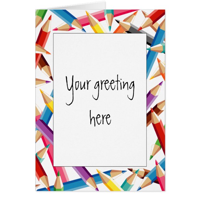 Marco brillante de lápices (Frente)