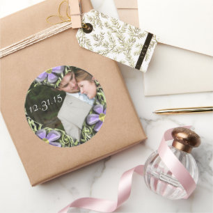 Marco cardíaco marea pegatinas de casamiento tu fo