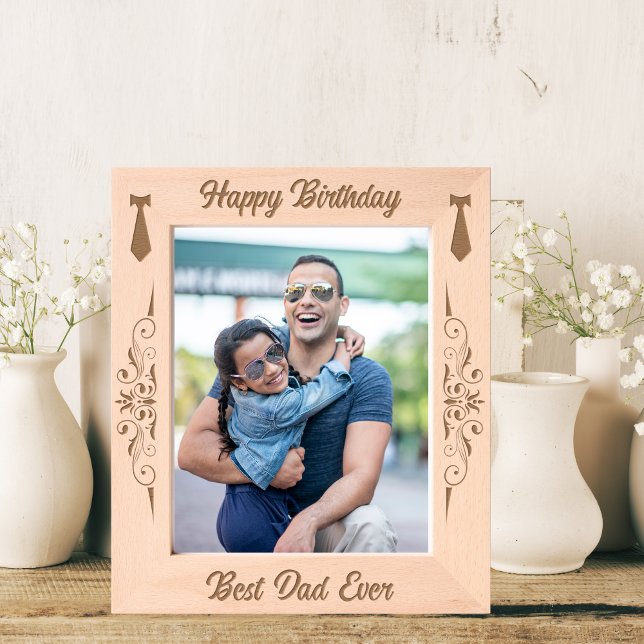 Marco de cumpleaños personalizado para el mejor pa (Subido por el creador)