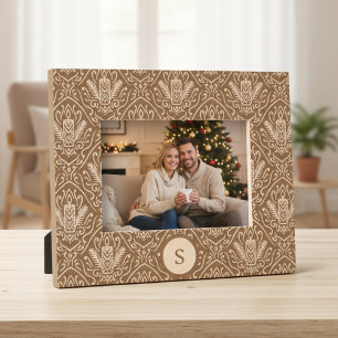 Marco de foto personalizado grabado para San Valen