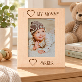 Marco de Foto Personalizado Te Amo Mami