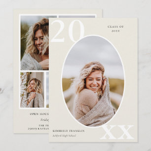 Marco de Foto Redondeado de Clase Superior Graduac