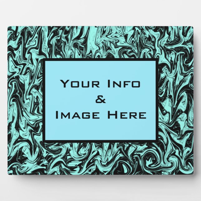 Marco De Giro De Resumen Azul (Frente)