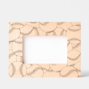 Marco de imagen con ajuste láser de Baseballs