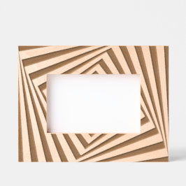 Marco de imagen con diseño láser para imágenes con