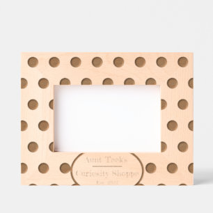 Marco de imagen de la curiosidad de tía Teek (marr