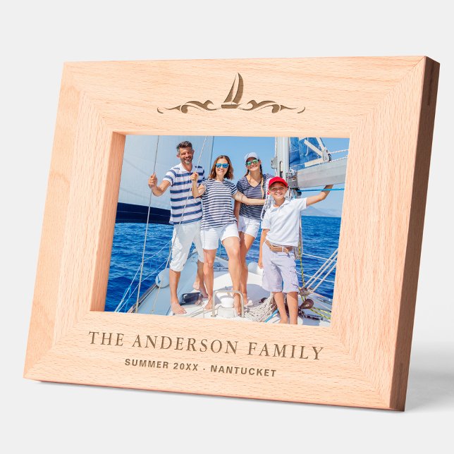 Marco de imagen de madera nautical personalizada (Subido por el creador)