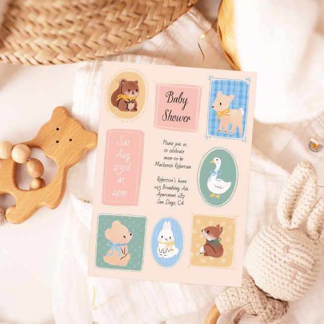Marco de imagen Pastel Invitación de Baby Shower d (Subido por el creador)