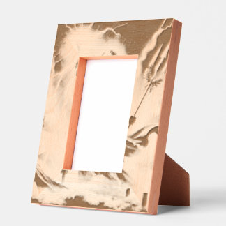 Marco de madera grabada 4x6 - Foto personalizada d