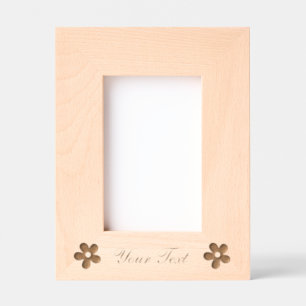 Marco de madera personalizado para ella