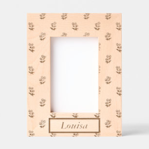 Marco de madera personalizado para ella