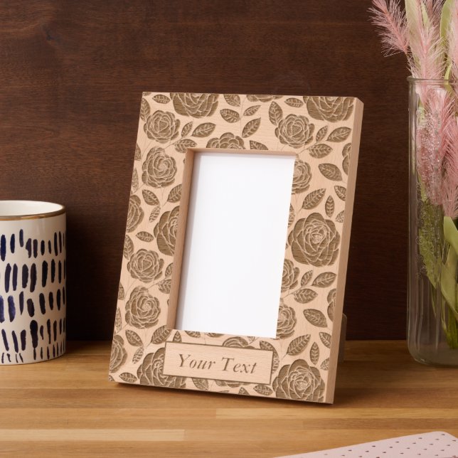 Marco de madera personalizado para ella (Izquierda)