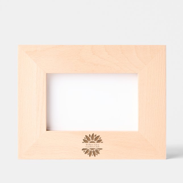 Marco de madera WGGC 4" x 6" (Anverso)