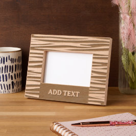 Marco de paisaje personalizado de 6" x 4", estilo 