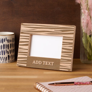 Marco de paisaje personalizado de 6" x 4", estilo 