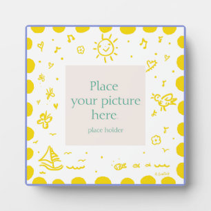 Marco de sol amarillo