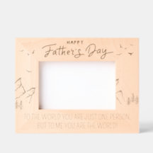 Marco del Día del Padre, feliz Día del Padre cita 