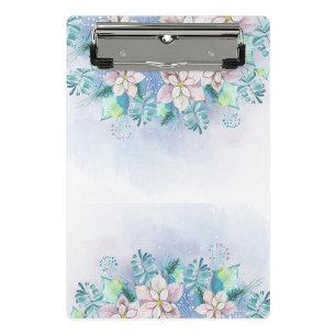 Marco floral Mini Portapapeles