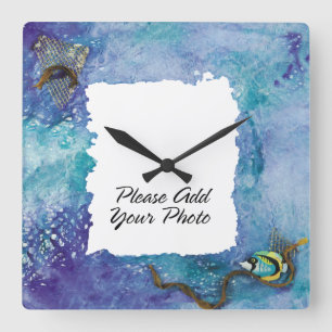 Marco fotográfico 2 reloj de pared