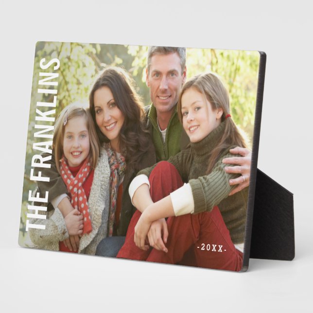 Marco fotográfico de nuestro Personalizado familia (Lado)