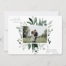 Marco fotográfico de vegetación de hojas botánicas