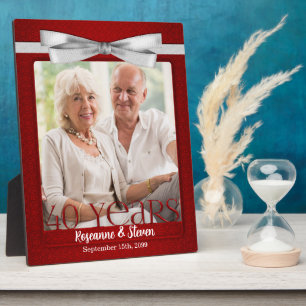 Marco fotográfico del 40° aniversario del Boda de 