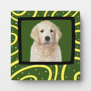 Marco fotográfico personalizado de Golden Retrieve