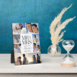 Marco fotográfico Personalizado Montage boda - Bla<br><div class="desc">Simplemente personaliza con tu texto y fotos y crea un regalo único para ti o para alguien a quien amas. El color de fondo puede cambiarse a cualquier color que desee.</div>