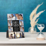 Marco fotográfico Personalizado Montage boda - Neg<br><div class="desc">Simplemente personaliza con tu texto y fotos y crea un regalo único para ti o para alguien a quien amas. El color de fondo puede cambiarse a cualquier color que desee.</div>