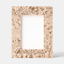 Marco grabado con "Cuero falso"