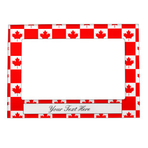 Marco Magnético Bandera canadiense del bastidor magnético de la