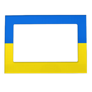Marco Magnético Bandera de Ucrania - Libertad - Paz 