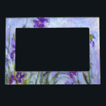 Marco Magnético Claude Monet - Lilac Irises / Iris Mauves<br><div class="desc">Lilac Irises / Iris Mauves - Claude Monet,  1914-1917</div>