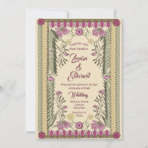 Marco Noveau - Invitación de Boda