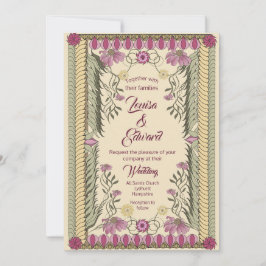 Marco Noveau - Invitación de Boda