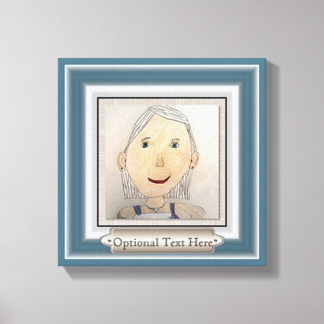 Marco personalizado para añadir tu arte o foto (Anverso)