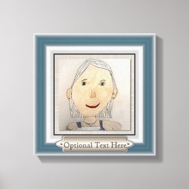 Marco personalizado para añadir tu arte o foto (Anverso)