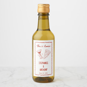 Marco rojo caprichoso That's Amore Boda Italiana