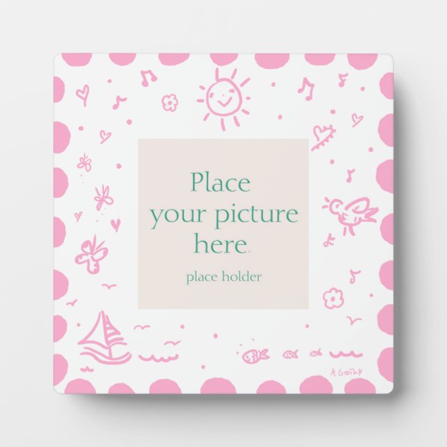 Marco rosa soleado (Frente)